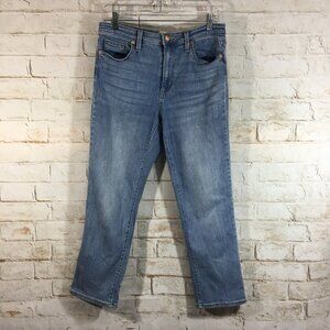 Universal Thread Women's Size 8/29 S High-Rise Straight Jeans Light Wash